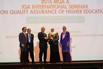 2016 MQA & IQA International Seminar on Quality Assurance of Higher Education Malaysia on 17-18 October 2016 Campus